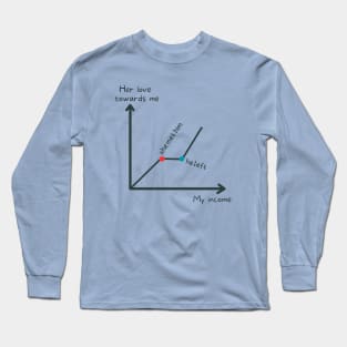 My Love Graph Long Sleeve T-Shirt